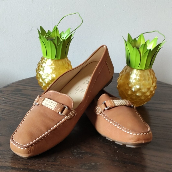 🍋 Geox Respira | Tan Loafers 🍋 - Picture 1 of 7